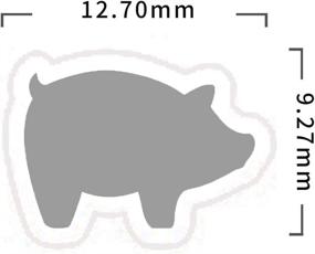 img 1 attached to 🐖 50 Wedding Meal Stickers for Place Cards - Enhance Your Wedding Menu Choices with Elegant Silver Stickers - Personalize Guests' Meal Choices (Pork)