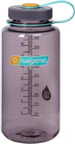 img 4 attached to Nalgene Sustain Tritan BPA-Free Water Bottle - 🌱 32 OZ, Made with 50% Plastic Waste, Wide Mouth