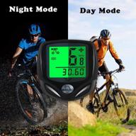 🚴 dinoka waterproof wireless bicycle bike computer with speedometer, odometer, and lcd backlight display – multi-function cycling companion logo