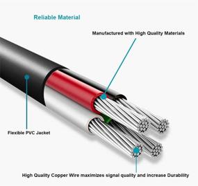 img 1 attached to 🔌 MaxLLTo USB PC Battery Charger Camera Data Cable Cord Lead for Nikon Coolpix P100 P530 Camera: Reliable Charging and Seamless Data Transfer