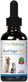 img 4 attached to Natural Blood Sugar Support for Cats | Pet Wellbeing Blood Sugar Gold - 2 oz (59ml)