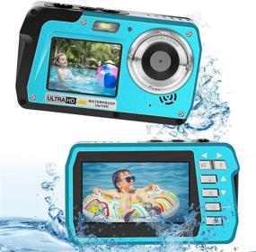 img 4 attached to Waterproof Anti Shake Digital Underwater Snorkeling