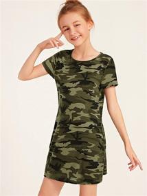 img 1 attached to SOLY HUX Casual Sleeve 11 12Y Girls' Clothing and Dresses
