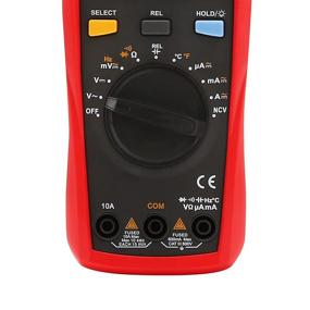 img 2 attached to 🔧 UNI-T Digital Multimeter UT133A - AC DC Voltage Current DMM 6000 Counts, Auto Ranging NCV, Measures Volt Amp Ohm Cap Frequency Temp. Continuity Diode Test - Palm Size