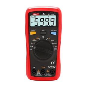 img 4 attached to 🔧 UNI-T Digital Multimeter UT133A - AC DC Voltage Current DMM 6000 Counts, Auto Ranging NCV, Measures Volt Amp Ohm Cap Frequency Temp. Continuity Diode Test - Palm Size