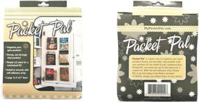 img 1 attached to 🧂 My Packet Pal: Kitchen Cabinet Spice & Seasoning Organizer - Set of 2