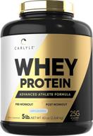 🥛 carlyle whey protein powder - unflavored, 5lbs, 25g protein, vegetarian, non-gmo, gluten free logo