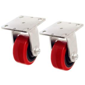 img 4 attached to SY America Polyolefin Polyurethane Capacity Casters for Material Handling Products