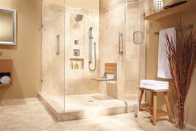 img 2 attached to 🚿 Modern Shower Trim Kit Moen TS3715BN 90-Degree Moentrol with Brushed Nickel Finish, Valve Required