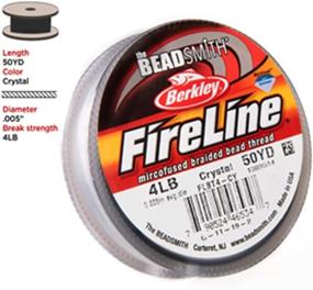 img 2 attached to 🔥 FireLine Braided Thread 0.006 Inch: The Perfect Crystal Beading & Jewelry Making Essential