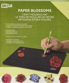 img 2 attached to 🌸 McGill Paper Blossoms Molding Mat: Premium 8.3 by 5.8-Inch Tool for Perfect Flower Shaping