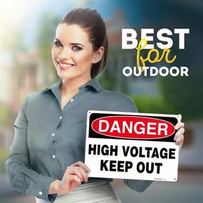 img 2 attached to ⚡ High Voltage Danger Zone Sign