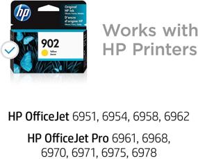 img 3 attached to 🟨 HP 902 Ink Cartridge - Yellow, Compatible with HP OfficeJet 6900 Series and HP OfficeJet Pro 6900 Series - T6L94AN