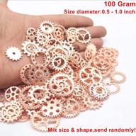 diy antique cog wheel steampunk gears charms pendant clock gear - 100g logo