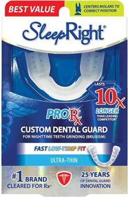 img 4 attached to 😴 SleepRight ProRx Custom Fit Dental Guard: Ultimate Protection for Teeth Grinding, Clenching, and Bruxism