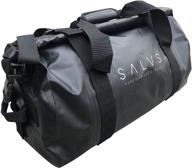 🌊 salvs waterproof duffle bag 50l - ultimate protection for boating, kayaking, sailing, camping, and fishing - collapsible and travel-friendly logo