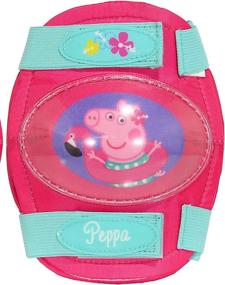 img 1 attached to 🐷 Protective Peppa Pig Toddler Multi-Sport Elbow and Knee Padset – Safeguarding your Child's Playtime!