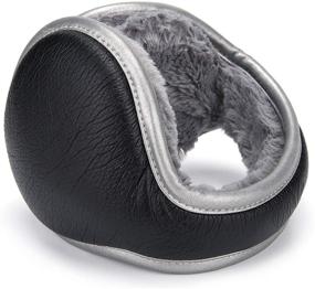 img 4 attached to 🎧 Adjustable Foldable Outdoor Earmuffs - Warmers for Optimum Comfort and Warmth