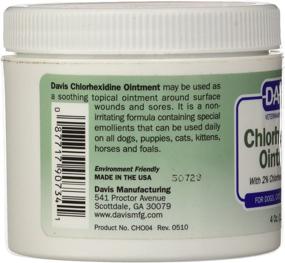 img 2 attached to Davis 2% Chlorhexidine Ointment, 4 oz: Effective Antiseptic for Faster Healing