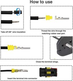 img 2 attached to OCR Waterproof Electrical Automotive Motorcycle