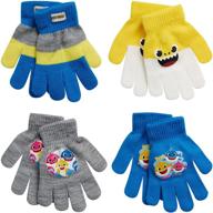 🦈 boys' nickelodeon baby shark gloves - boys' accessories logo