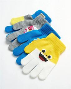 img 3 attached to 🦈 Boys' Nickelodeon Baby Shark Gloves - Boys' Accessories