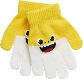 img 2 attached to 🦈 Boys' Nickelodeon Baby Shark Gloves - Boys' Accessories