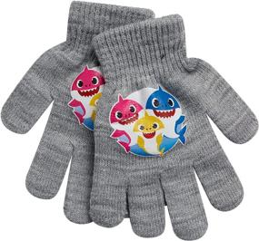 img 1 attached to 🦈 Boys' Nickelodeon Baby Shark Gloves - Boys' Accessories