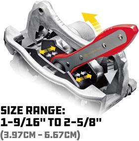 img 1 attached to 🔧 Enhance Brake Caliper Maintenance with Powerbuilt Ratcheting Piston Spreader Press Tool - 647861