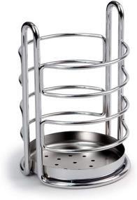 img 4 attached to 🍴 Streamlined Chrome Utensil Holder by Spectrum Diversified: Organize Your Kitchen in Euro Style