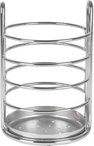 img 2 attached to 🍴 Streamlined Chrome Utensil Holder by Spectrum Diversified: Organize Your Kitchen in Euro Style