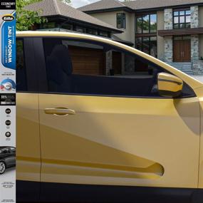 img 4 attached to Gila Basic Automotive Window Tint: DIY Glare 🚗 Control, UV Blocking (35% VLT) - 2ft x 6.5ft