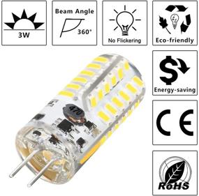 img 3 attached to 💡 High-Performance 48×3014 Halogen Replacement Silicone Shatterproof Bulbs