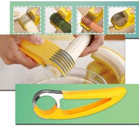 img 1 attached to 🍌 Effortless Fruit Preparation: Banana Slicer of Exceptional Quality by Better Home