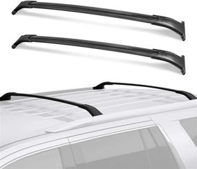 img 3 attached to 🚘 Top-rated Roof Rack Cross Bar Rail for GMC Yukon/Chevy Tahoe/Cadillac Escalade - 2015-2020 Cargo Racks Rooftop Luggage Canoe Kayak Carrier Rack