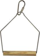 🐦 prevue pet products bpv387 natural wood bird swing, 3 by 4-inch, birch/wire - enhanced seo logo