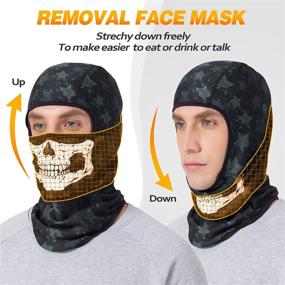 img 2 attached to CUIMEI 3D Balaclava Ski Face Mask – Ideal for Cold Weather, Motorcycle Rides, and Halloween Costumes