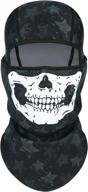 cuimei 3d balaclava ski face mask – ideal for cold weather, motorcycle rides, and halloween costumes logo