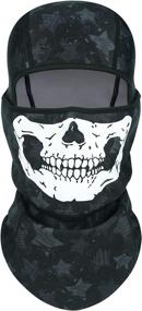 img 4 attached to CUIMEI 3D Balaclava Ski Face Mask – Ideal for Cold Weather, Motorcycle Rides, and Halloween Costumes