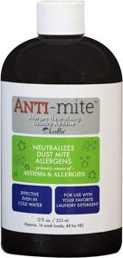 img 3 attached to LivePure LP-AM-12 12 oz. Anti Allergen and Dust Mite Laundry Additive for Reliable Relief, White