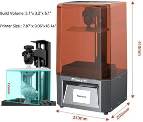 img 3 attached to 🖨️ Voxelab Proxima Photocuring with Anti-Aliasing, 5-11X3-22X6, 10-Inch