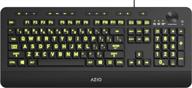 azio keyboard interchangeable backlight kb506 logo