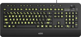 img 4 attached to Azio Keyboard Interchangeable Backlight KB506