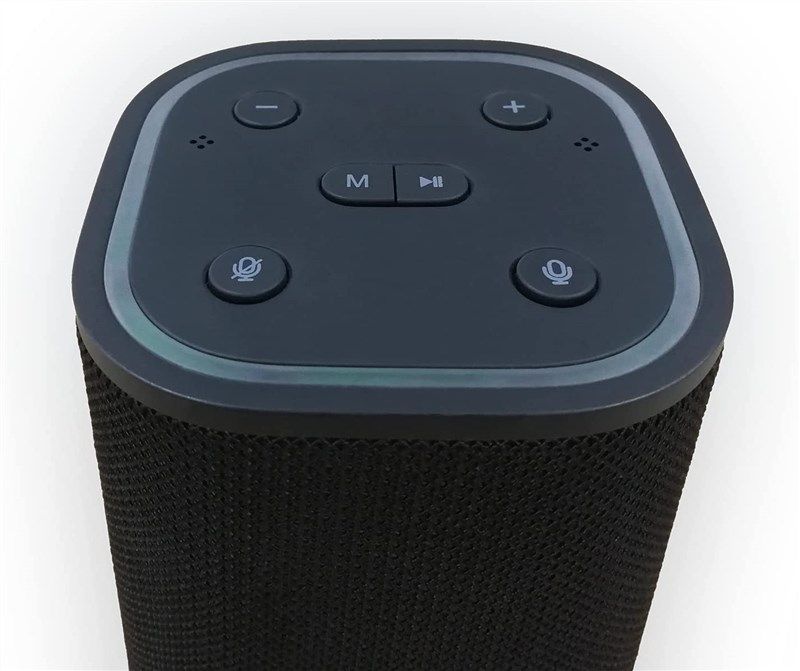 Supersonic portable bluetooth sales speaker with alexa