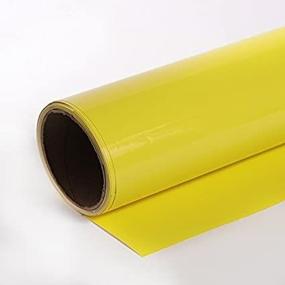 img 4 attached to 🌼 Vibrant Oracal 651 YELLOW Permanent Vinyl Roll - 12" x 15 Feet - High-Quality Crafting Material!