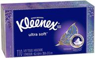 салфетки kleenex ultra facial tissues 110count логотип