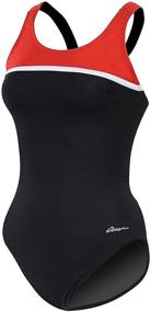 img 1 attached to Dolfin Womens Ocean ONE Piece Swimsuit Sports & Fitness and Water Sports