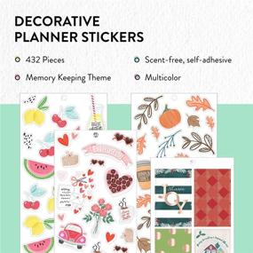 img 3 attached to 🖊️ me & my BIG ideas Sticker Value Pack - The Happy Planner Scrapbooking Supplies - Memory Keeping Theme - Multi-Color - Projects, Scrapbooks & Albums - 30 Sheets, 432 Stickers Total