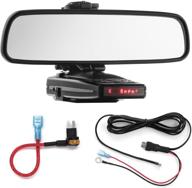 🚗 radar mount mirror mount & direct wire power cord kit with micro2 fuse tap for escort 9500ix, x50, and 8500 (3001601) logo