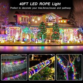 img 3 attached to Sunenvoy Lights 40Ft Waterproof Decoration Multi Color